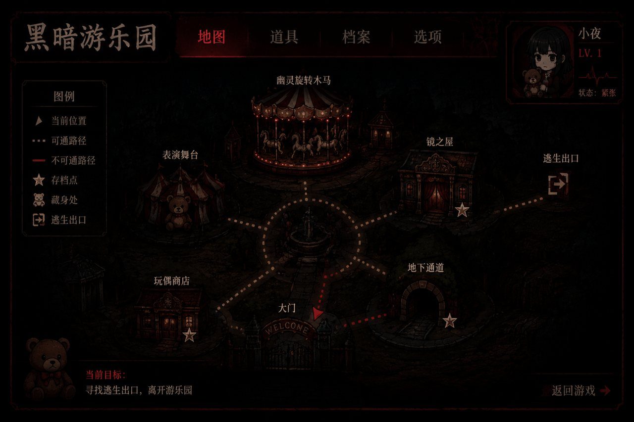 黑暗游乐园 实机画面 演示图 8